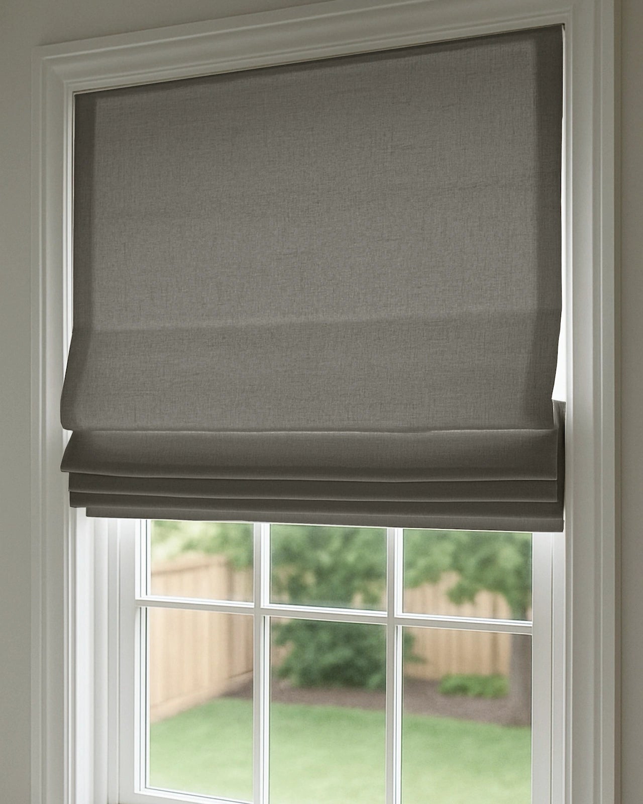 Drape Linen Roman Shades