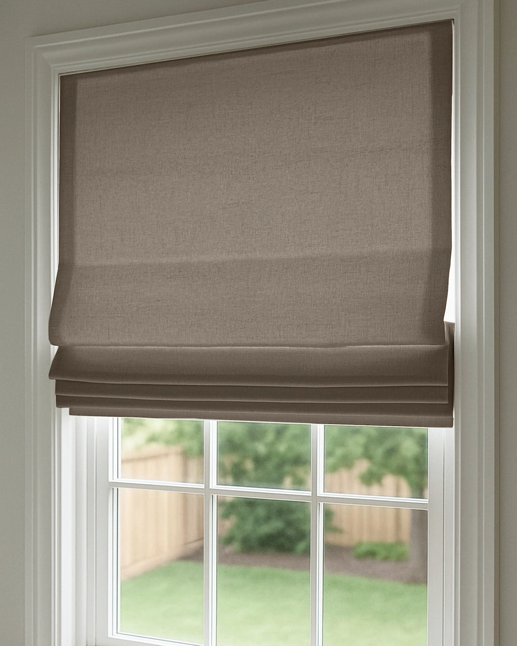 Drape Linen Roman Shades