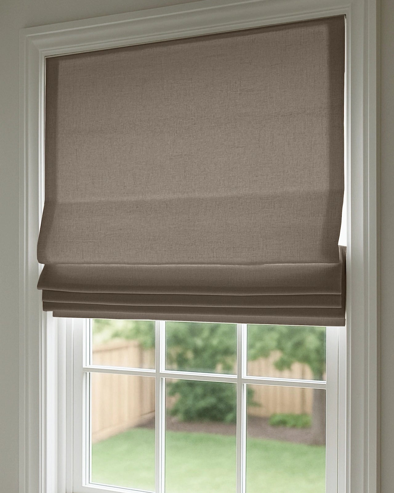 Drape Linen Roman Shades