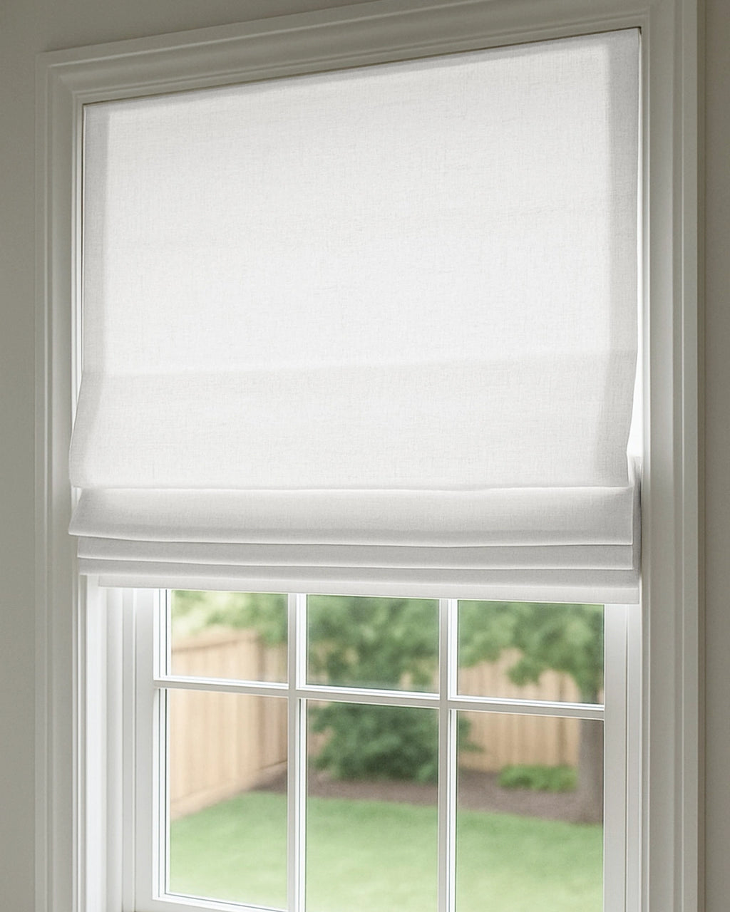 Drape Linen Roman Shades