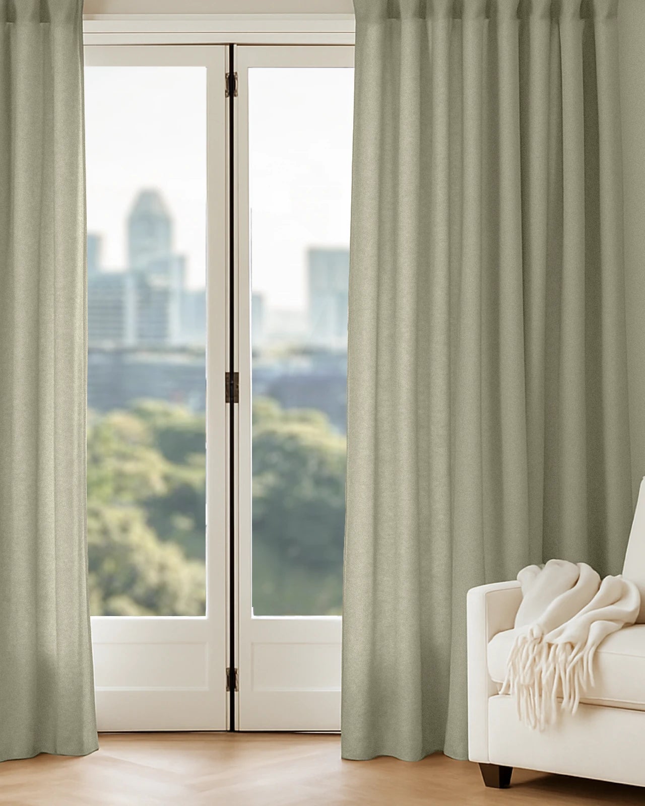 Everyday Linen Grey Beige