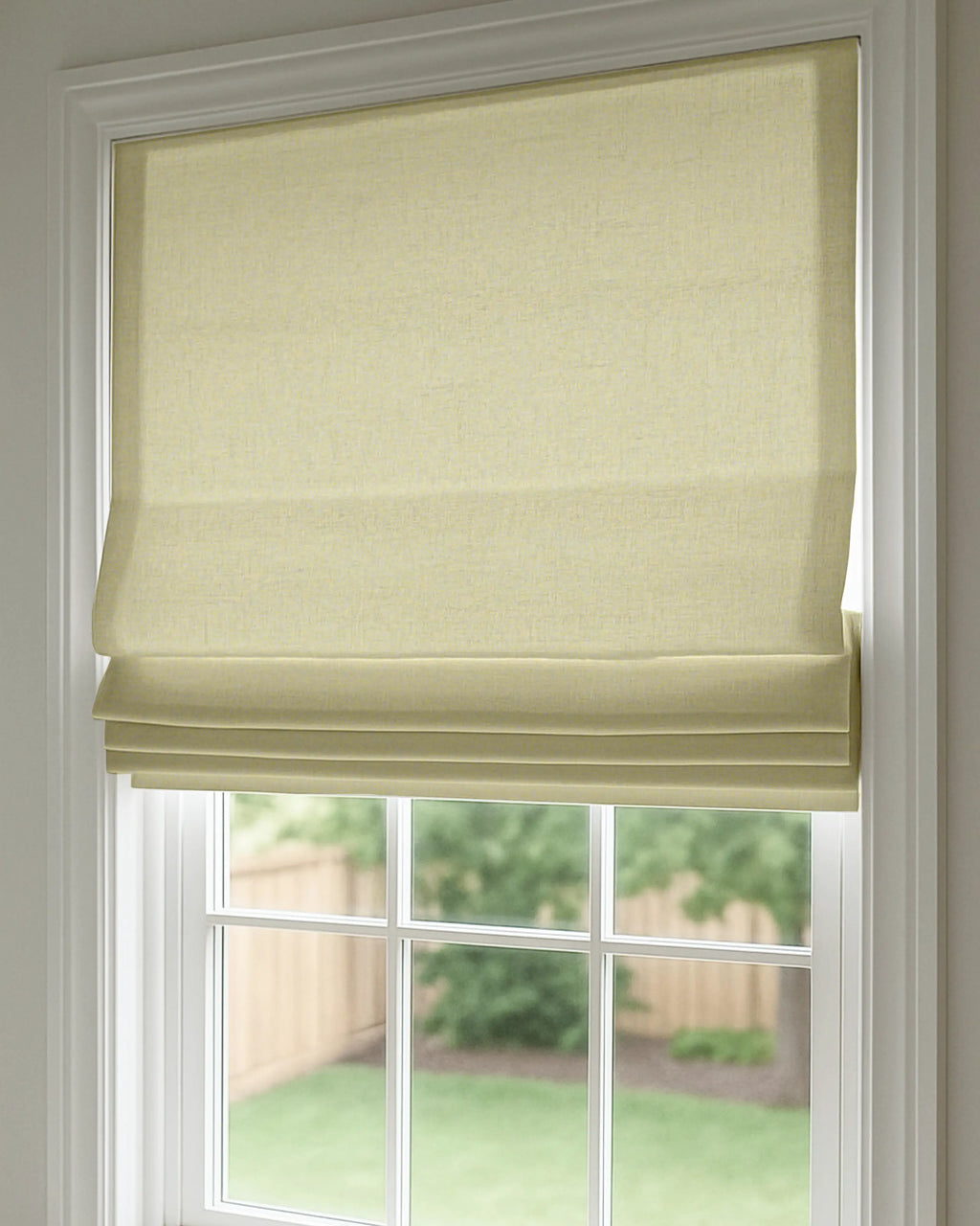 Luxe Linen Roman Shades
