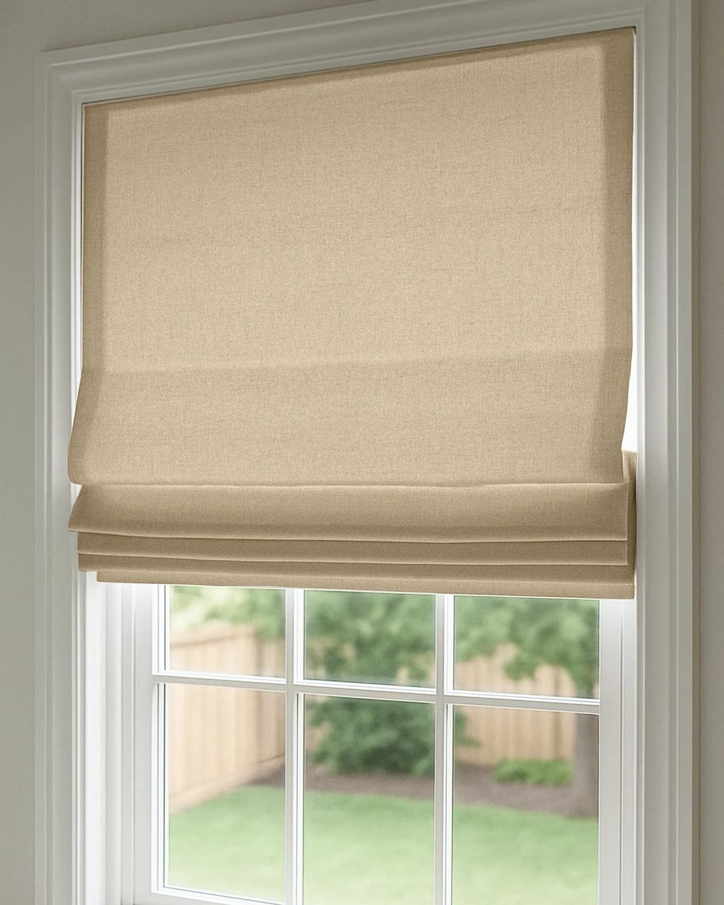 Luxe Linen Roman Shades