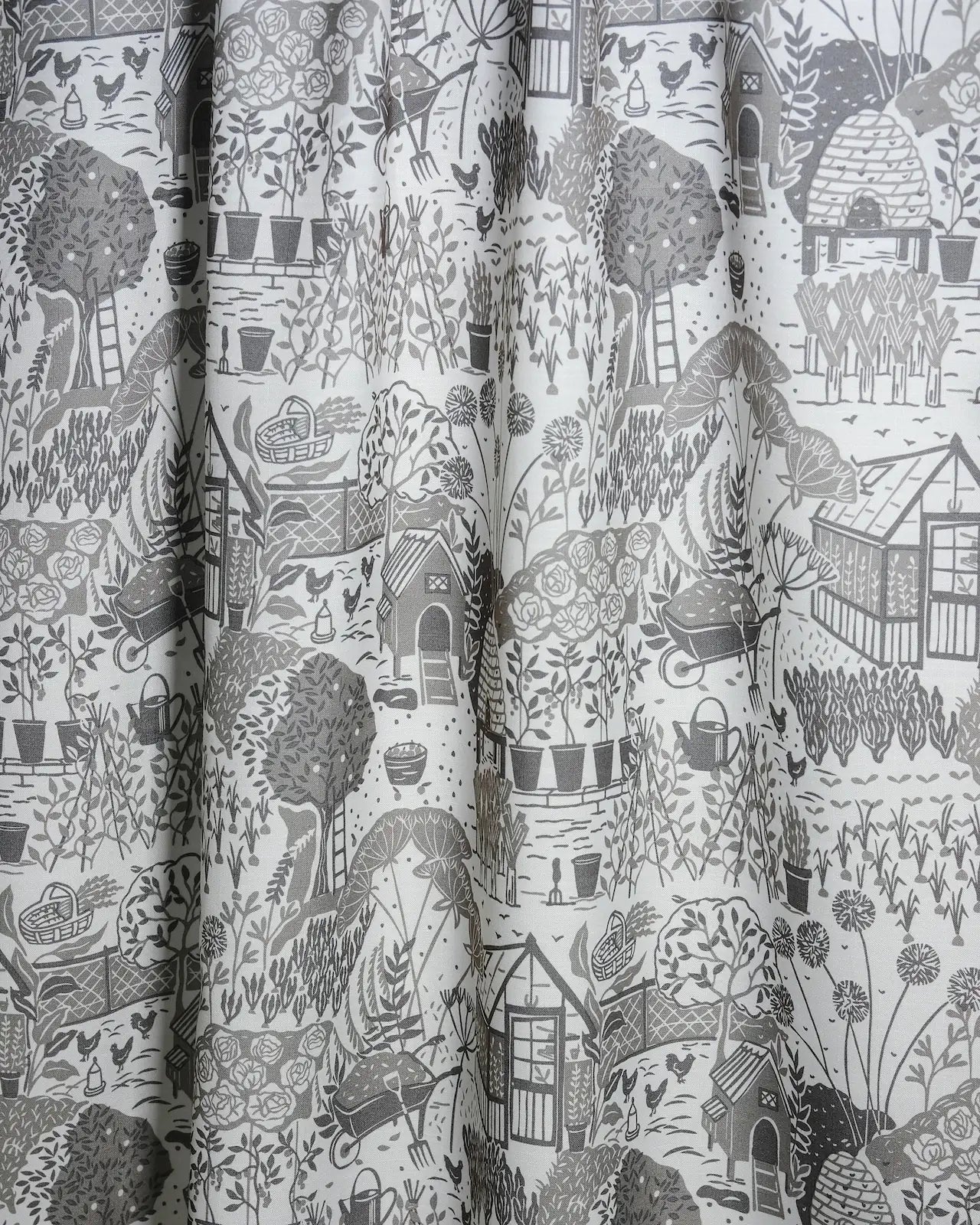 Garden Chronicle Custom Printed Curtains