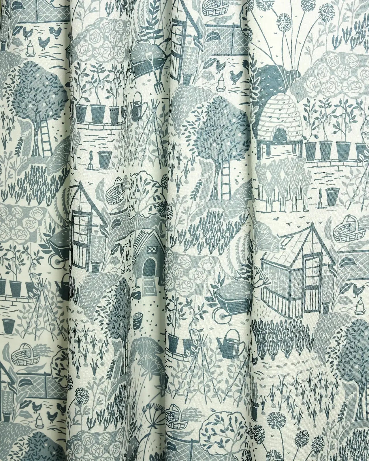 Garden Chronicle Custom Printed Curtains