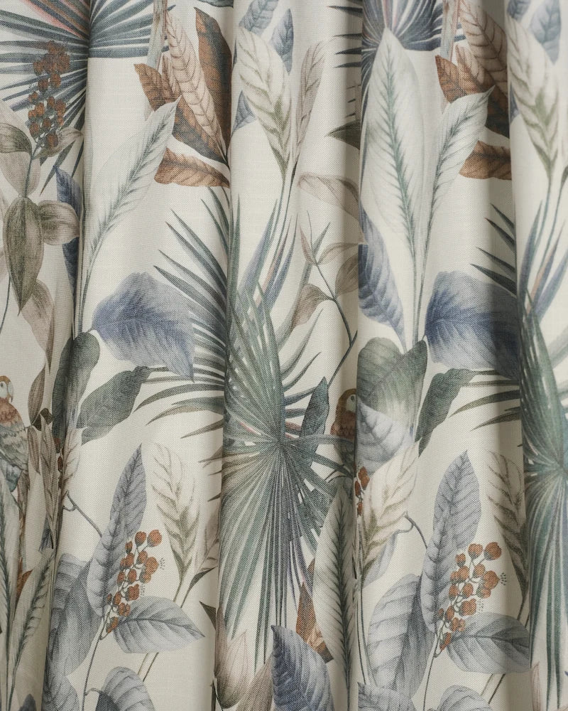 Palm Sonata Custom Printed Curtains