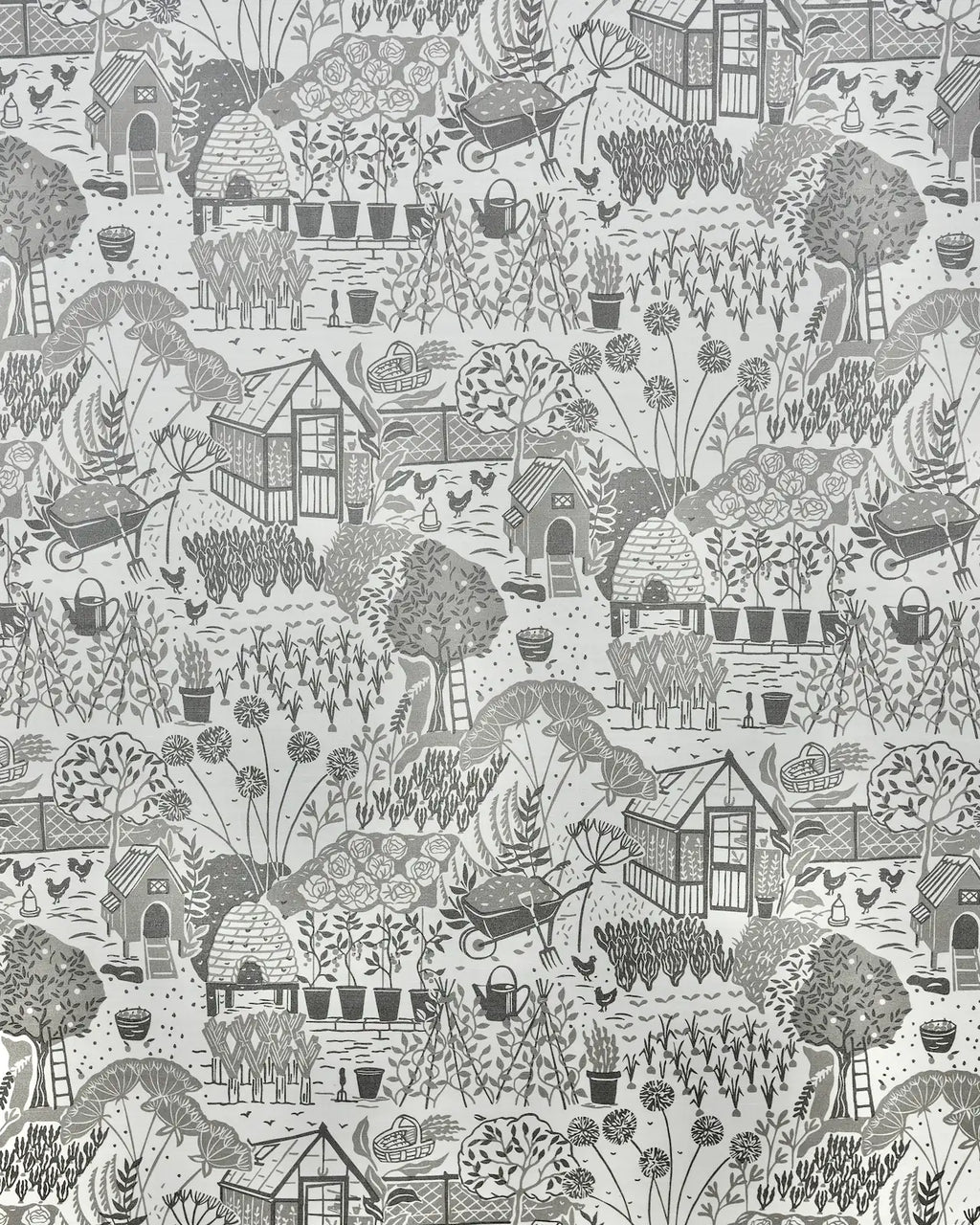 Garden Chronicle Custom Printed Curtains