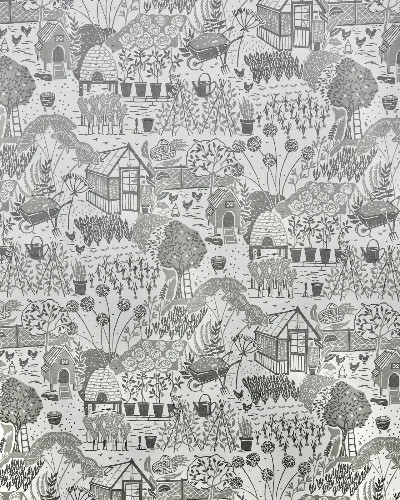 Garden Chronicle Custom Printed Curtains