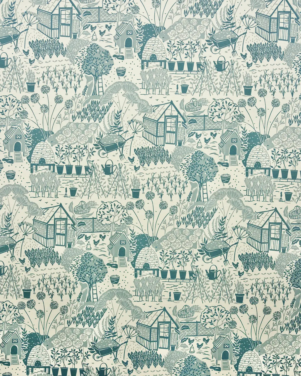 Garden Chronicle Custom Printed Curtains