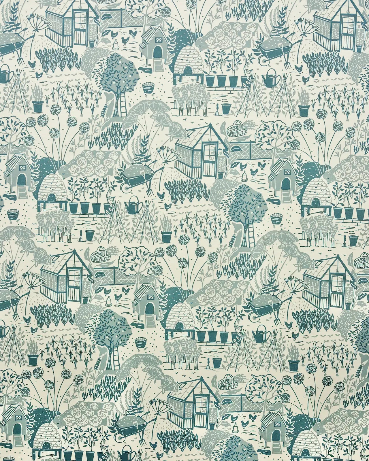 Garden Chronicle Custom Printed Curtains