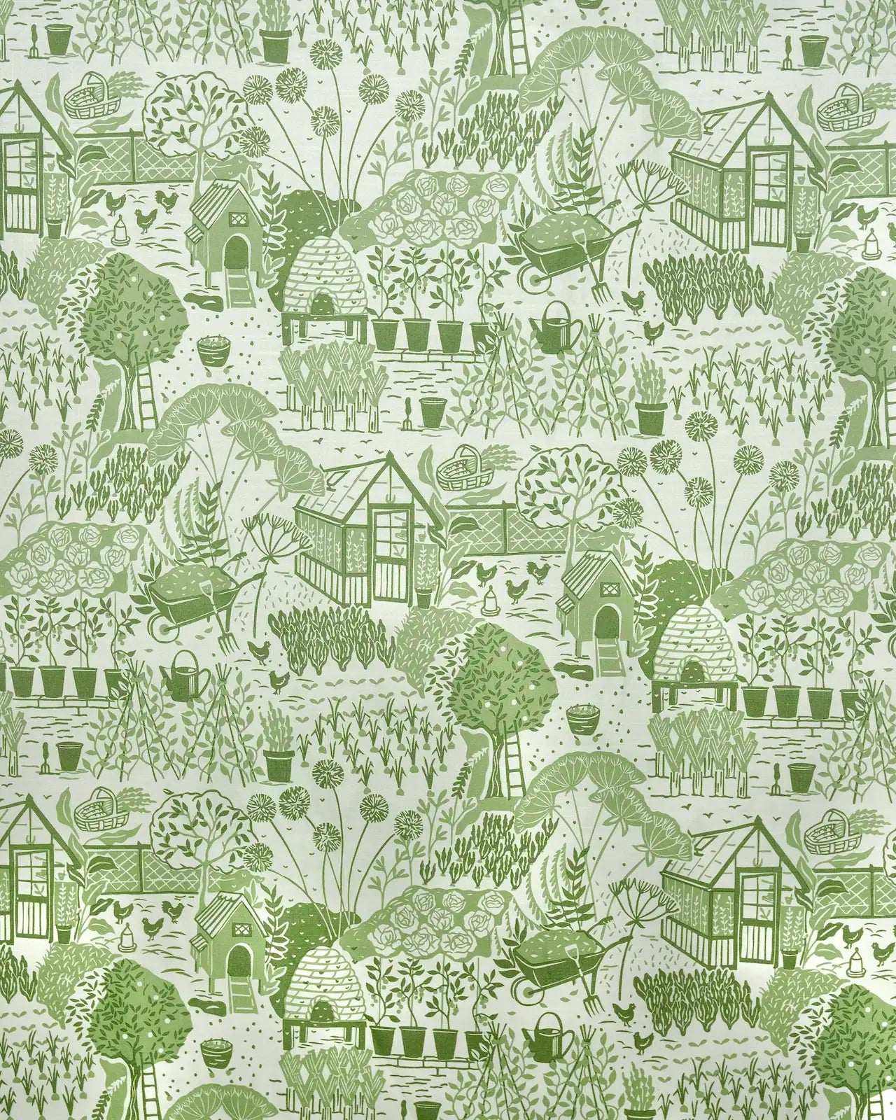 Garden Chronicle Custom Printed Curtains