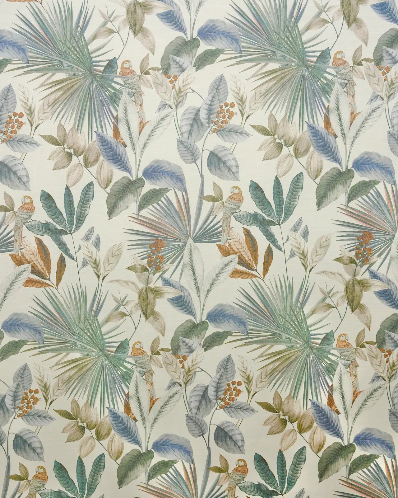Palm Sonata Custom Printed Curtains